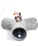 Cat Toys Cat Toys for Indoor Cats Interactive Cat Toys Smart Obstacle Avoidance Cat Ball Indoor Cat Boredom Interactive Toys (Grizzly)