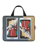 Poker, Balance, Faith Laptop Bag Women Man 10 12 13 15 17 Inch Office Notebook Travel Computer Handbag Waterproof Bag Notebook Cover