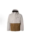 Columbia Hikebound2 Jacket with Logo Waterproof, Windproof, Wear-resistant and Warm Jacket for Men Brown-XL