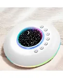 White Noise Machine for Kids, Sound Machine Baby with 7 Starry Ambient Night Light, 28 Soothing Sounds Sleep Noise Machine Maker Ideal Gifts for Kids Adults Bedside Travel Nursery
