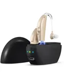 Hearing Aids, Hearing Aids for Seniors with Noise Cancelling and Volume Control, Rechargeable Hearing Aids for Hearing Loss with Charging Case