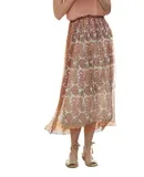 Louise Misha Laure Skirt In White Cashmere