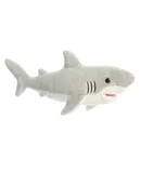 Aurora® Adorable Flopsie™ 30cm Great White Shark Gray Stuffed Animal