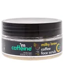 Milky Brew Coffee Face Scrub - Almond Milk - All Skin Types by mCaffeine for Unisex - 2.6 oz Scrub