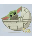 Diamond Dotz Star Wars The Child Moving Orb Mandolorian Diamond Art Painting Kit 8.7" X 8.7"