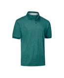 Mio Marino Designer Golf Polo Shirt-Atlantic Green-Large