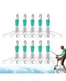 Fishing lines space bifaux furcation 10 pieces float protector splinter sublines fishing tackle
