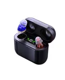 In ear wireless invisible hearing aid, mobile digital charging case, amplifying earphone, Hearing aids, black and color