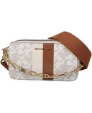 MIchael Michael Kors Women's Jet Set Crossbody, Vanilla/Luggage