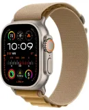 Apple Watch Ultra 2 (GPS+Cellular) 49mm Titanium Case with Tan Alpine Loop - Large - Natural - (2024)