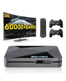 Super Console X2 pro Retro Game Console with 60000+GamesVideo Game Console EmuELEC 4.5/Android 9.0 in 1, 2.4G+5G and BT 5.0，64GB