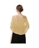 Women's Lightweight Silky Sheer Chiffon-Like Summer Scarves in Pretty Spring Colors