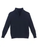 Gioberti Boy's Knitted Half Zip 100% Cotton Sweater