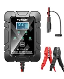 Foxsur 1.5A Smart Car Battery Charger, 6V and 12V Automotive Charger