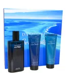 Cool Water by Davidoff for Men - 3 Pc Gift Set 4.2oz Eau de Toilette Spray, 2.5oz Shower Gel, 2.5oz After Shave Balm