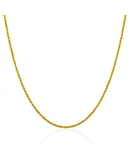 14k Yellow Gold Solid Rope Chain (1.30 mm)