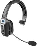 Bluetooth Headset, V5.2 Wireless Headset with Upgraded Microphone AI Noise Canceling, On Ear Bluetooth Headphone with Mute for Driver Office Call Center