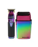 BaByliss Pro LIMITEDFX Collection Limited Edition Trimmer and Double Foil Shaver Irredescent #FXDUOFS2TRB