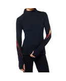 Shape Active Distance Long Sleeve Jacket In Black