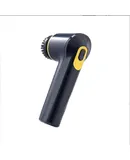 Home Electric Shoe Brush Handheld Shoe Brush Leather Bag Care Portable Shoe Shine Machine Care Shoe Polisher-yellow