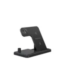 Multi-function wireless charger, 15W fast charging, foldable desktop cell phone holder