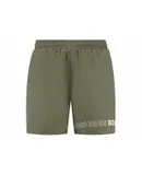 BOSS Men's Standard Vertical Logo Swim Trunk, Kale Green