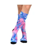 Purple Haze Pattern CoolMax Socks, Nature Collection for Men & Women Eco-Friendly Colorful Crew Socks