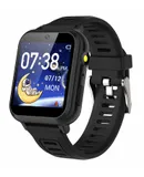 Kids Game Smart Watch for Kids with Puzzle Games HD Touch Screen,Camera Music Player Pedometer Alarm Clock Calculator Flashlight 12/24hr Kids Watches Gift for 4-12 Year Old Boys And Girls Toys for Kids,Black