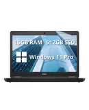 Dell Latitude 5490 14" FHD Business Laptop, Intel i5-8350U Processor, 16GB RAM, 512GB PCIe SSD, ‎Intel UHD Graphics, Backlit Keyboard, HD Webcam, Win 11 Pro, Black(Renewed)