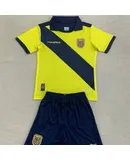Kids Ecuador Home Away Soccer Jersey Player Version Copa America 2024