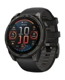 Garmin - Fenix 8 AMOLED 47mm Smart Watch - Carbon Gray and Black / Pebble Gray