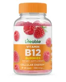 Lifeable® Vitamin B12 1,000 mcg Gummies - Energy, Mood and Metabolism - 60 Gummies