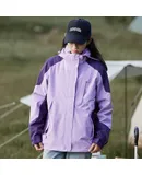 Windproof Jacket Women Waterproof Lightweight Mountain Sports Jacket Hooded Windbreaker Raincoat