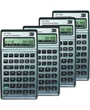 4x HP 17bII+ Financial Calculator 22-Digit LCD F2234A#ABA, Silver