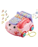Baby Phone Toys, Baby Toys Phone Cartoon Baby Piano Music Light Toys Kids Pretend Phone, Kids Mobile Phone Girls With Lights Parent-Child Interactive Toys Gift Games Boys Girls Early Education Gifts Pink