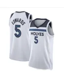 Men's Minnesota Timberwolves Anthony Edwards 2024 Basketball Jersey White