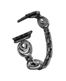 Shiny Replacement Straps,Bling Bracelet for Apple Watch 42/44/45/49mm - black