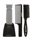 BaBylissPro LO-PROFX Trimmer Charging Base FX726BASE with Fade Brush and 9