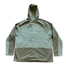 The North Face Men's Tenacious Hybrid Hoodie Sweatshirt In Duck Green/climbing Ivy Green