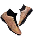 Men’s Soccer Boots Professional High-Top Football Shoes Outdoor Indoor Comfortable Athletic Sneakers