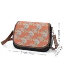 Golden Girls Vintage Crossbody Bag for Women Medium Leather Hobo Bags Shoulder Bag Classic City Leather Satchels