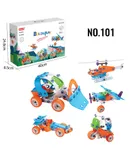 MOONTOY5 in 1 STEM Toys for 4 5 6 7 8+ Year Old Boy Girl Valentine Birthday Gift Building Toys -NO.101