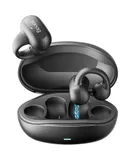 Sanag Open Ear Wireless Earbuds Bluetooth 5.3 with Microphone Clip On Ear Headphones with Charging Case Compatible with iPhone/Samsung Phone for Men, Women - Black