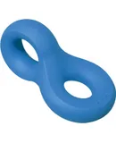 Chomp Toy for Medium to Large Dog Breeds, Durable Natural Rubber, Blue