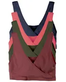 4 Pack Sleeping Nursing Cross Front Maternity Bra