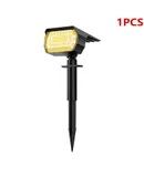 NYMPHY Solar Lights Outdoor Waterproof IP65，57LED (Warm White)-1 PCS