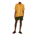Oas Orangina Viscose Shirt In Orange