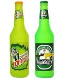 \u2013 Beer Bottles Dog Toy 100% Vinyl. Made Durable & Strong. Novelty Play Toy. 14 Bottles to Choose from and it Floats (Combo Pack 1)