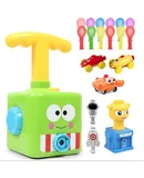 Balloon-powered car toy