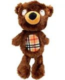 Slappies for Dogs | Beary Styles (Large) | Squeak & Shake Dog Toy | No Stuff Squeaky Toy, TPR Ball in Head | Simulates Hunting Nature for Dogs